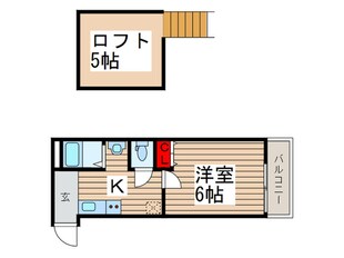 グランカスケードみのり台の物件間取画像